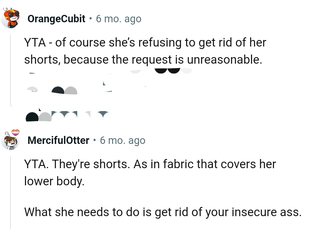 She's refusing to get rid of it