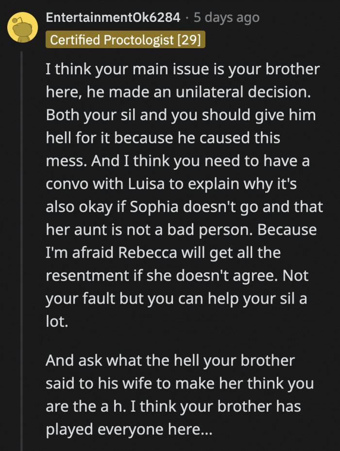 Charlie Caused This Mess and He Put His Wife in a Lose-Lose Situation — If She Agrees, She Won't See Her Daughter for a Year, and If She Doesn't, Her Daughter Can Resent Her for It