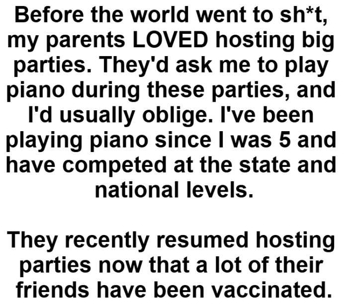 Here's the full story in the OP's own words