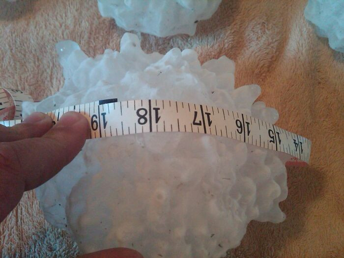 The day South Dakota was hit by the largest hailstone ever recorded in the US.