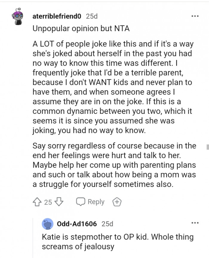 A lot of people joke like this