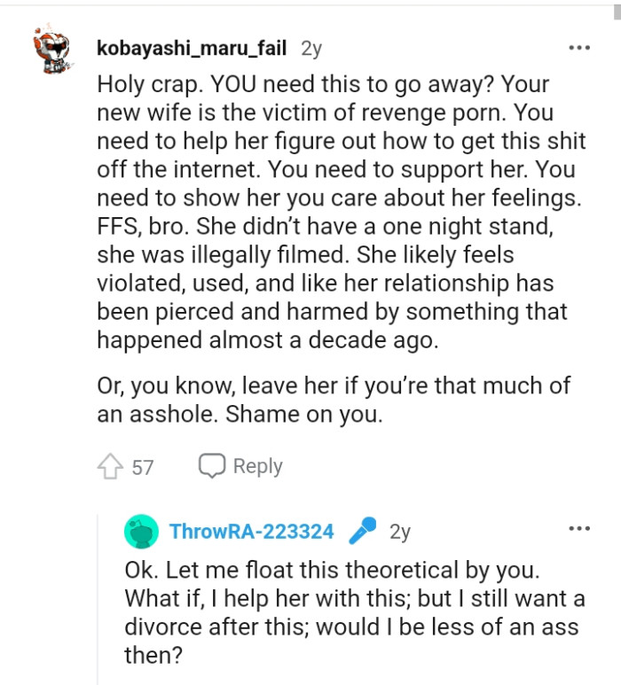 She likely feels violated, used, and her relationship has been pierced