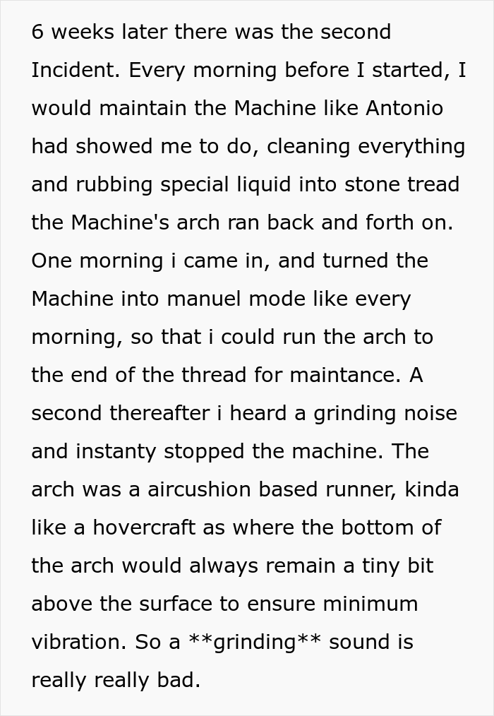 Another incident followed