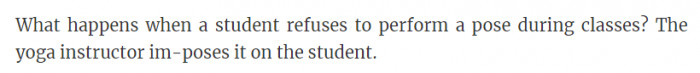 44. All pose is a pose