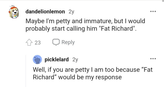 This redditor is certainly going to retaliate