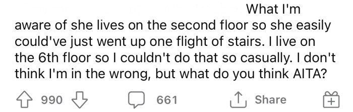 The OP got in big trouble when the pregnant lady told her mom what happened. Now she's wondering if she is the a**hole here.
