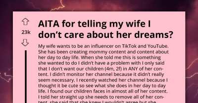 Husband Threatens Wife With Divorce If She Doesn't Delete Her Social Media Content With Videos Of Their Children