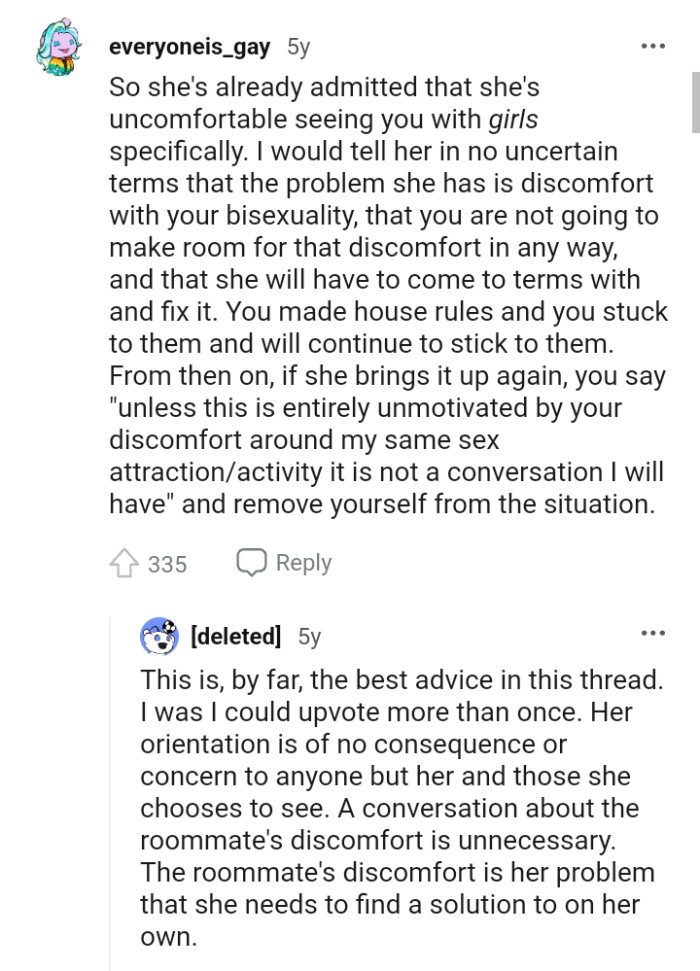 Making the house rules and sticking to them