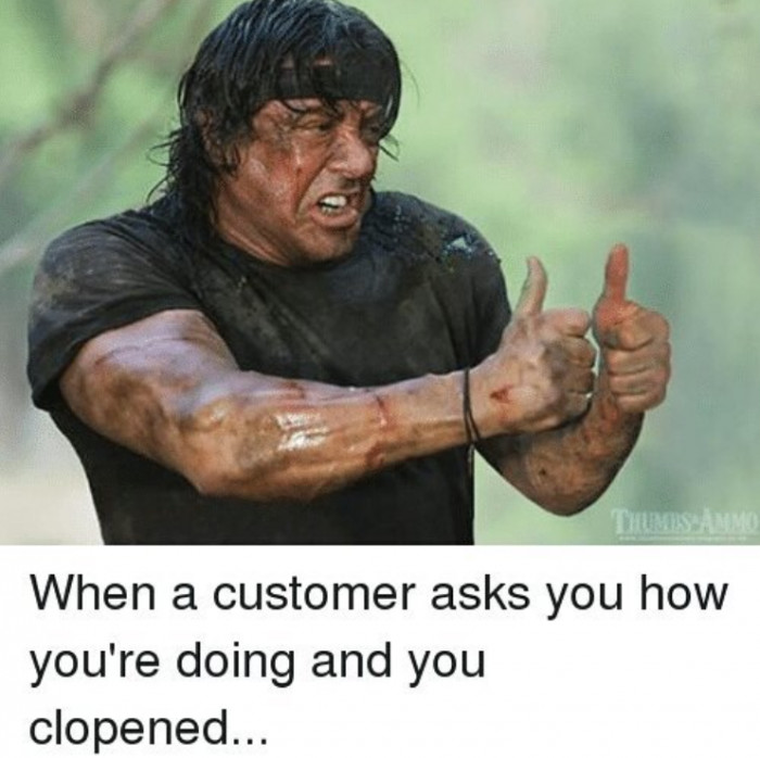 47. Those opening shifts after closing are the worst