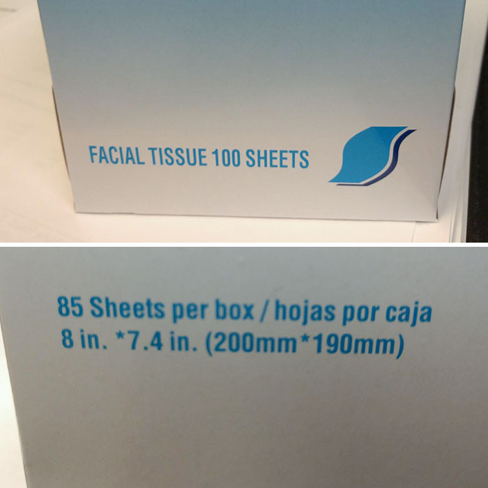15. This tissue has an issue.