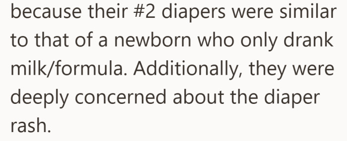 The daycare’s observations suggested the baby might not have been eating much at all.