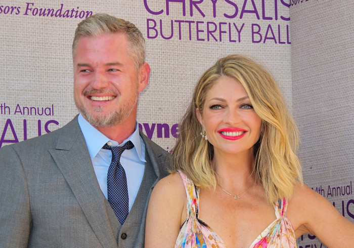 Eric Dane and Rebecca Gayheart pictured together during their public appearances