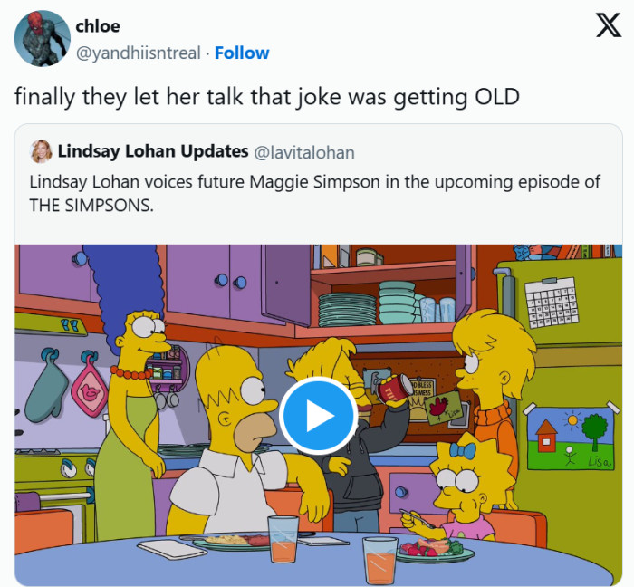 A gag which one person said was “getting OLD”: