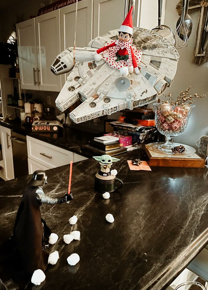 5. For The Star Wars Crew. The Reaction In The Morning Was Worth It