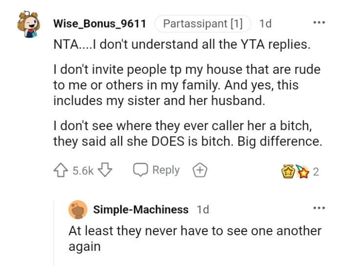 The Reddit post received hundreds of comments and here are some of the most upvoted ones below