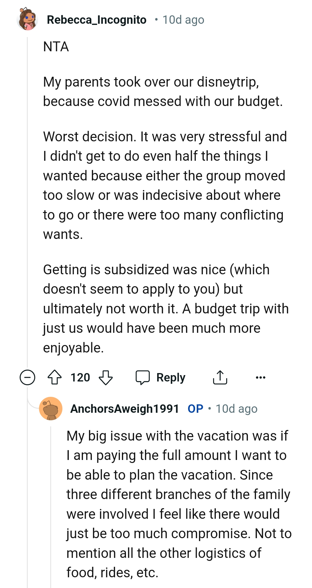 This Redditor's parents took over their Disney trip