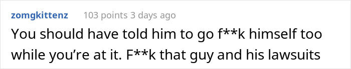 What You Should Have Said...