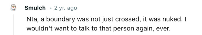 “NTA… A Boundary Was Not Just Crossed; It Was Nuked.”