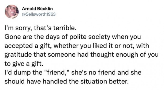 She should have handled the situation better