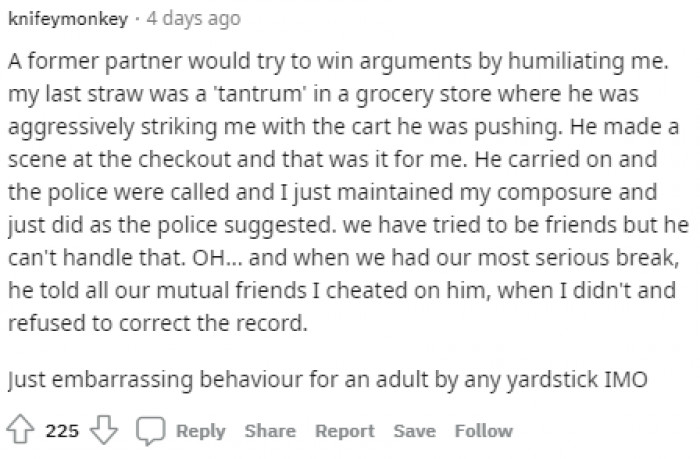 14. When we had our most serious breaks