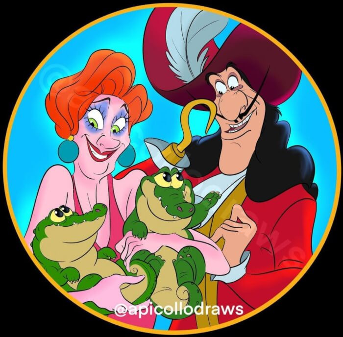 2. Madame Medusa and Captain Hook