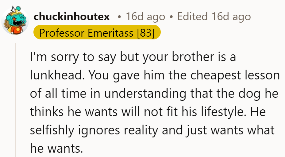 Looks like someone got the budget edition of a wake-up call.