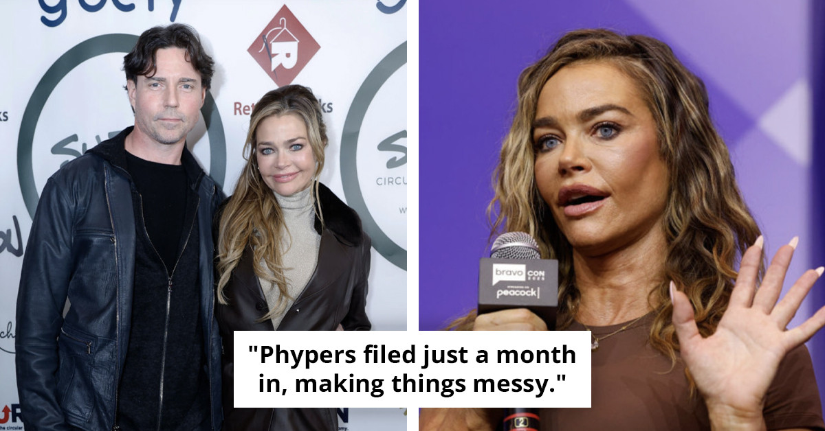Denise Richards and former partner Aaron Phypers forced to leave Los Angeles residence amidst divorce turmoil following landlord's request