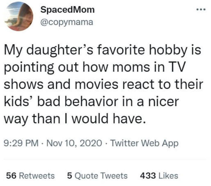 18. “They’re being paid.”