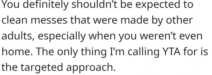 The targeted approach is bad