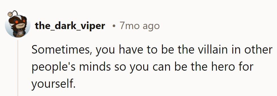 Playing the villain to shine as the hero...