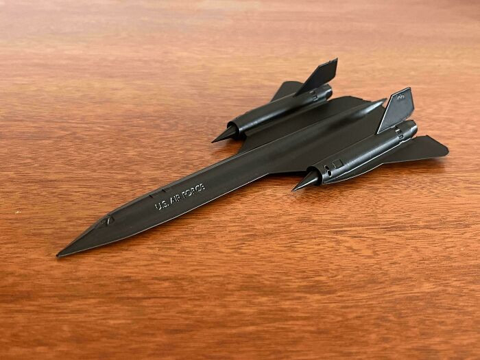 "Hello Everyone! I Want To Share My New 3D Model Of The SR-71 Blackbird"