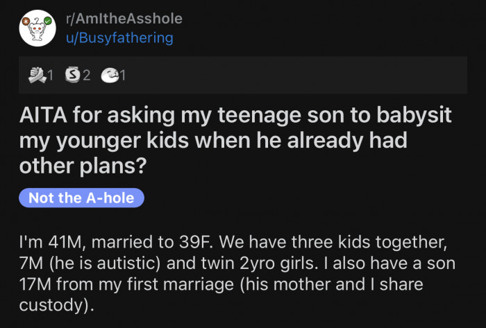 Here's the original Reddit post by u/Busyfathering: