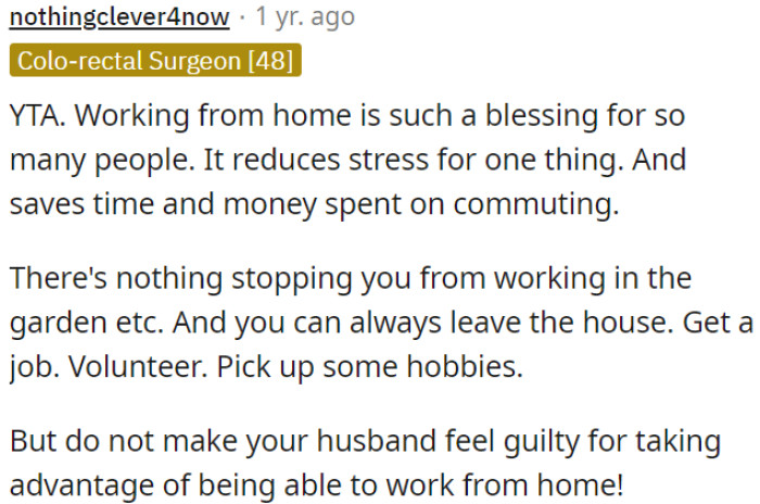 OP needs to find other activities.