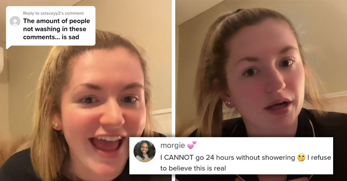 Woman Shares That She Showers Only Twice a Week, Sparking a Huge Online Debate on Whether That Is Disgusting or Normal