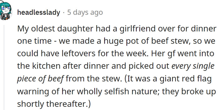 The bottom line is- it is selfishness