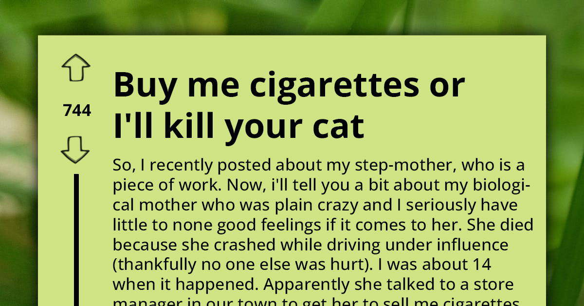 Unhinged Mom Dangles Redditor’s Cat Two Stories High and Threatens to Drop It Unless She Gets a Cigarette Fix