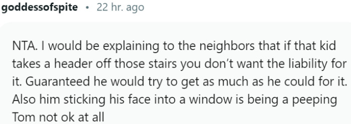 Expressing Concern About Potential Liability and Privacy Issues