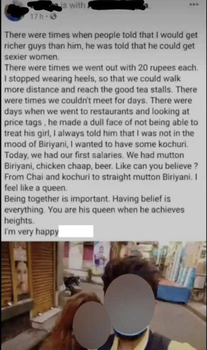 17. You are his queen when he achieves great heights