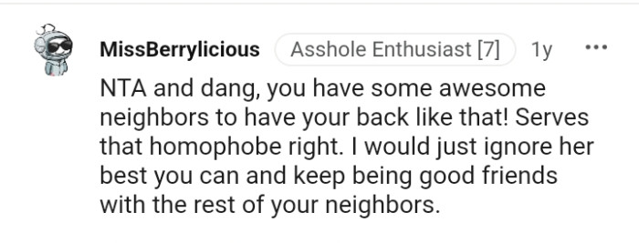 Ignoring her the best the OP can