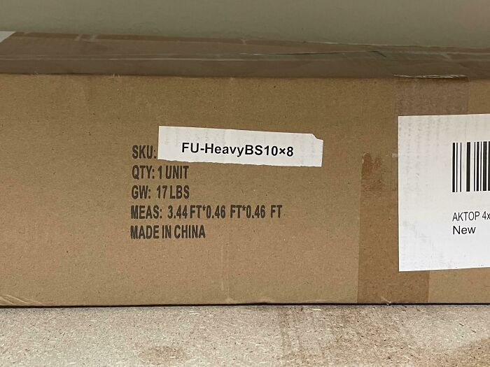 12. FU-Heavy indeed.