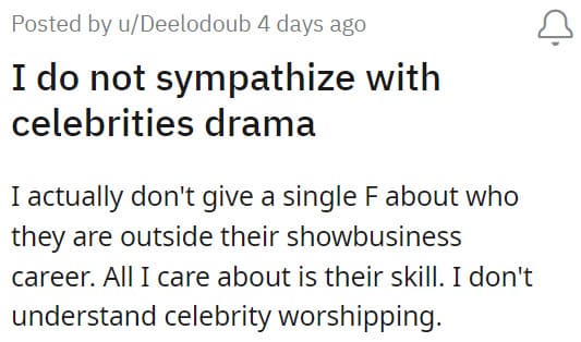 16. There will always be celebrity drama