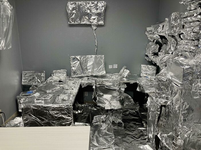 "My coworker decided to prank us, so we exacted our revenge."