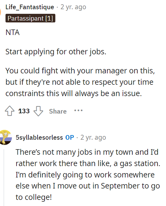 OP Should Definitely Start Looking for Other Jobs, and If They Don't Want To, Then Obviously This Isn't That Big of an Issue for Them.