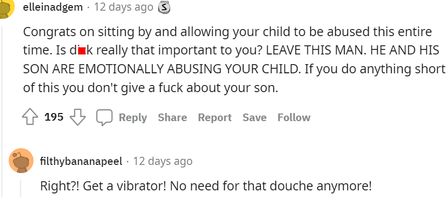 16. Why sit back and allow your child to be abused?