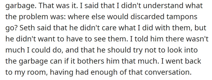 The OP was confused by his comment: