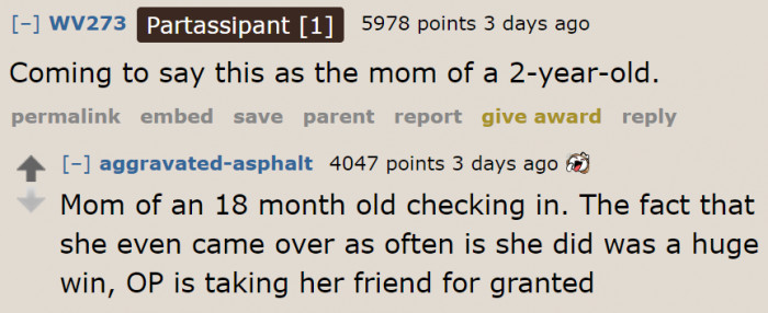 Redditors Agreeing with the Statement Above