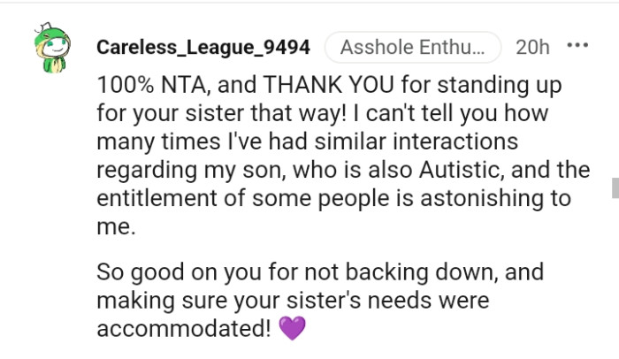 The entitlement of some people is astonishing to me