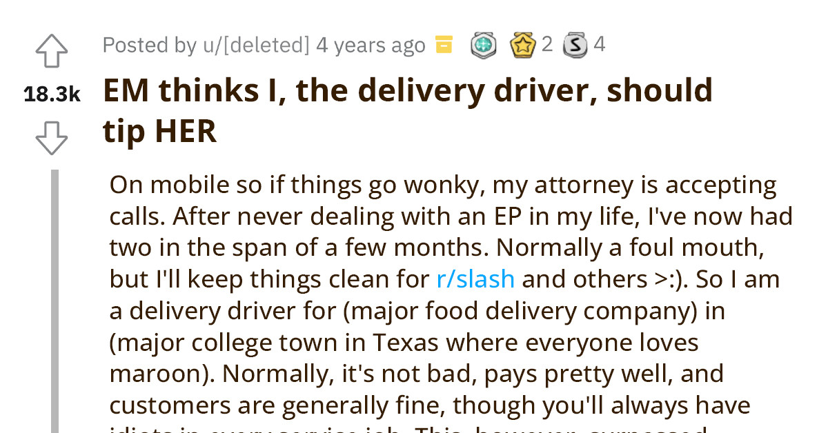 Moment Enraged Woman Asked The Delivery Driver To Either Tip Her Or Give A Discount While Blaming Him For Making Her Autistic Son Hungry