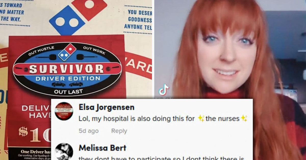 Domino's Pizza Gets Blasted On TikTok For Their "Survivor Challenge" That Straight-Up Exploits Their Employees