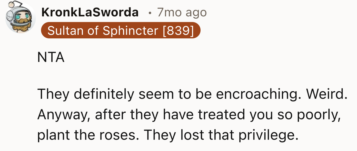 Their Neighbors Treated Them Poorly